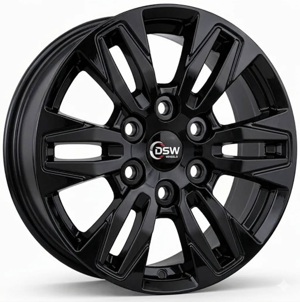 6X120 6.5X16 DSW-585 ET50 74.5 BLACK 1